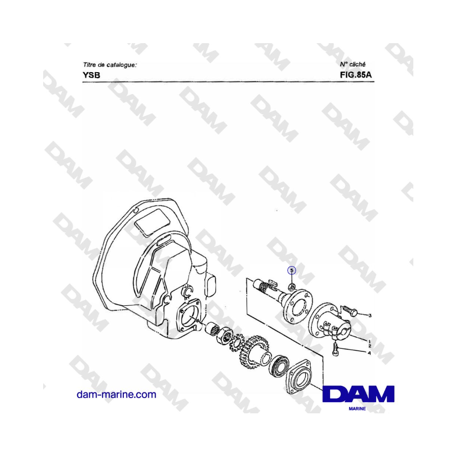 Yanmar YSB8 / YSB12 - SLIT COUPLING