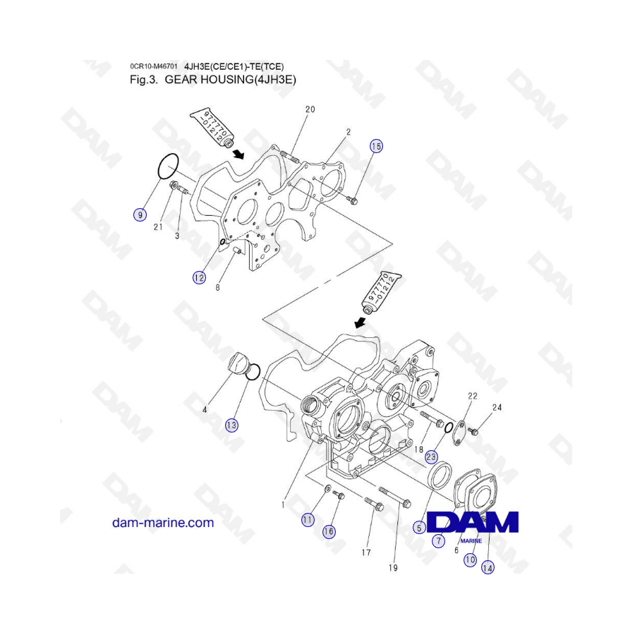 Yanmar 4JH3-E 